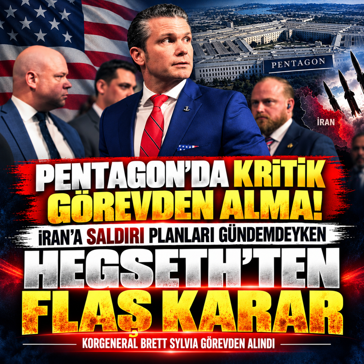 Pentagon'da kritik görevden alma: İran'a saldırı planları gündemdeyken Hegseth'ten flaş karar