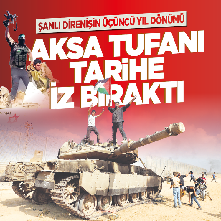 Şanlı direnişin üçüncü yıl dönümü! Aksa Tufanı tarihte iz bıraktı