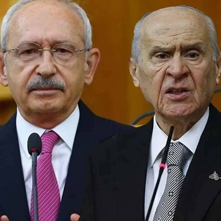 TBMM'de sürpriz görüşme! Devlet Bahçeli, Kemal Kılıçdaroğlu'nu ağırladı