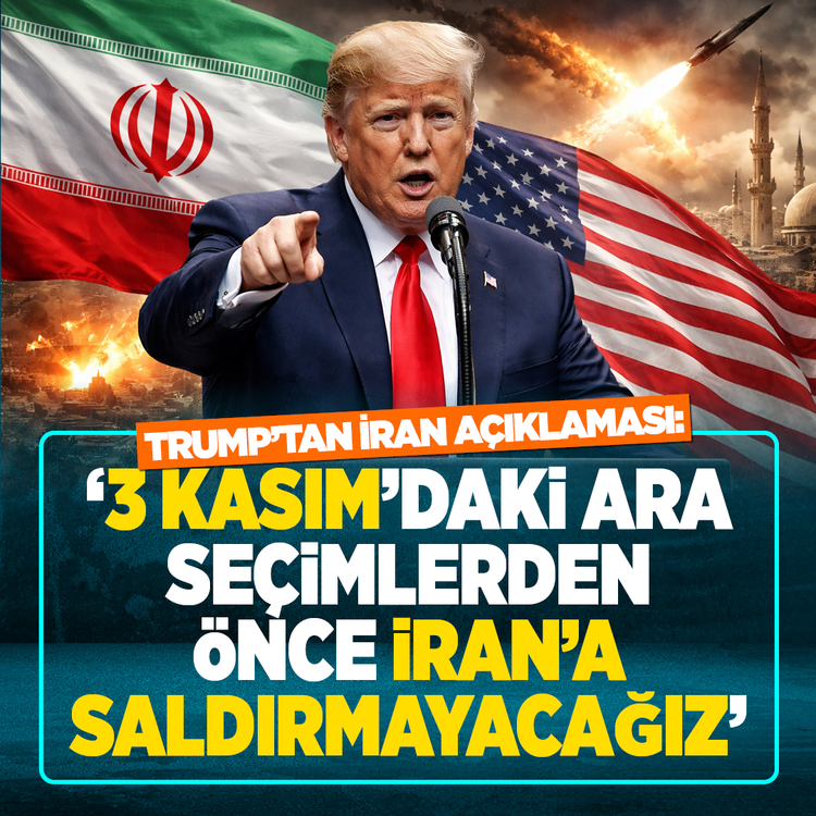 Trump'tan flaş İran kararı: "3 Kasım'a kadar saldırı yok"