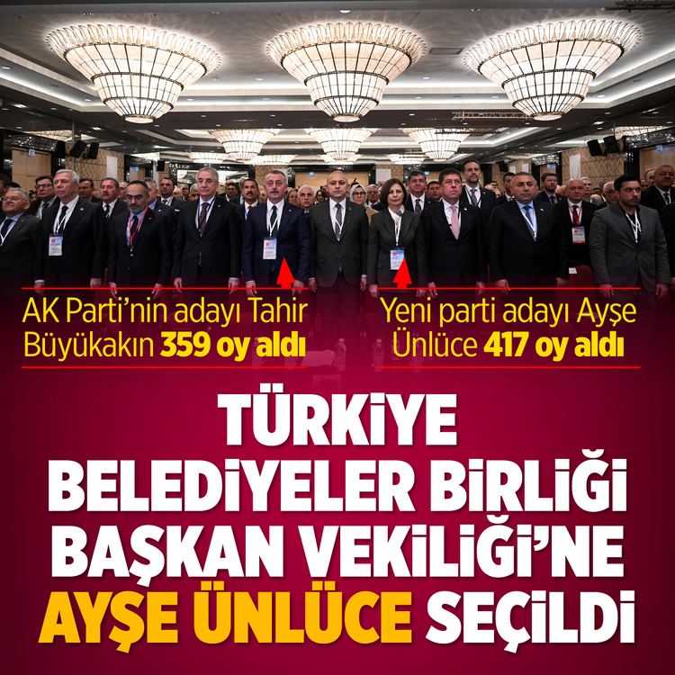 Türkiye Belediyeler Birliği Başkan Vekiliği’ne Ayşe Ünlüce, seçildi