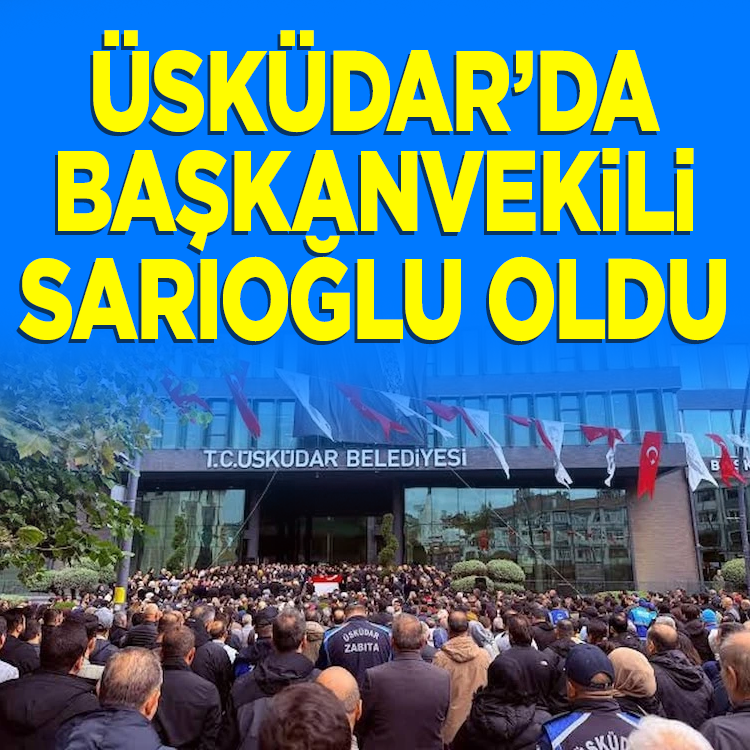 Üsküdar Belediyesi’nde yeni başkan vekili Muhammed Emin Sarıoğlu oldu