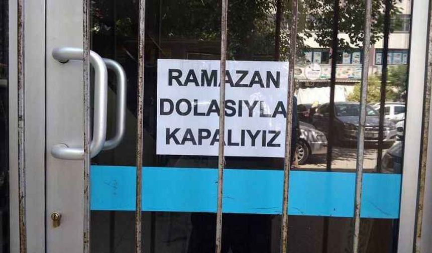 Ramazan dolayısıyla kapalı esnaflar, takdir topladı