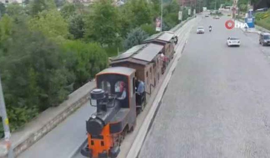 Yüzyıllık nostaljik tren yeniden raylarda