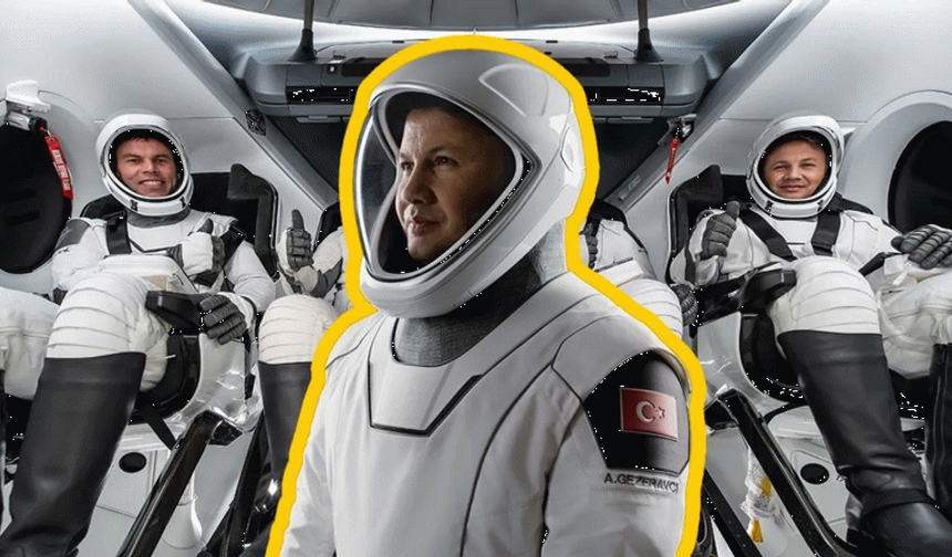 İlk Türk Astronotumuz Alper Gezeravcı'nın deney yaptığı anlar!