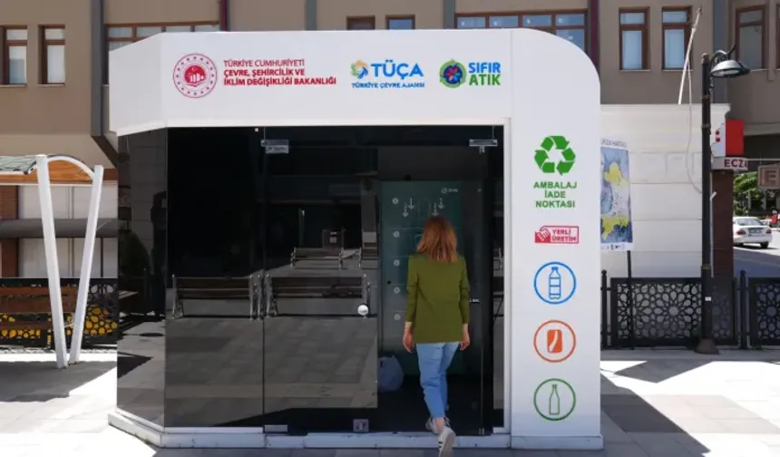 Kızılcahamam'da başarıyla uygulanan Depozito Yönetim Sistemi