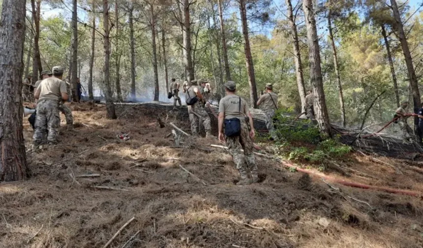 Üniversite Kampüsünde Yangın! Güçlükle kontrol altına alınabildi!