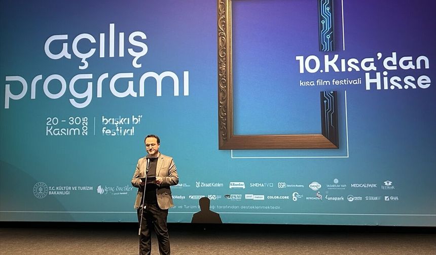 '10. Kısa'dan Hisse Kısa Film Festivali' başladı