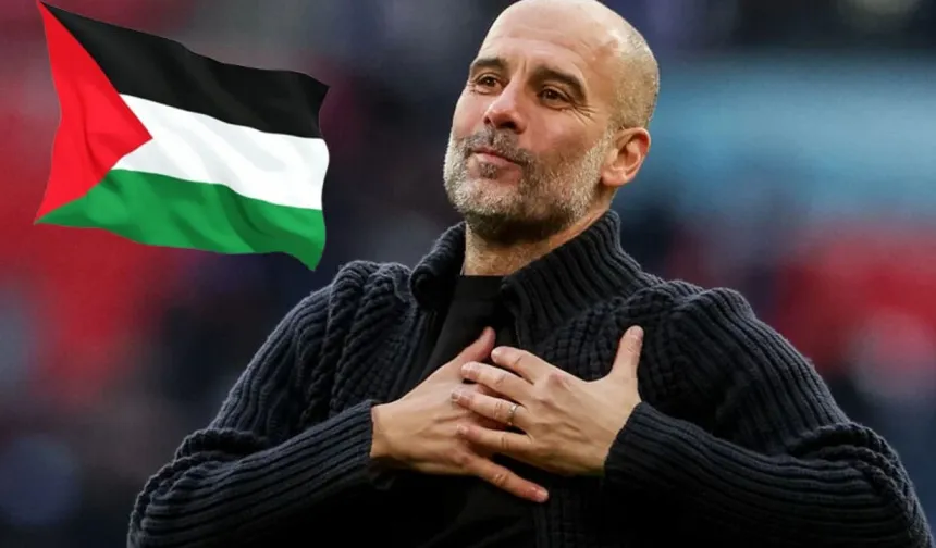 Guardiola'dan Filistin çağrısı! "Haydi stadyumu dolduralım"