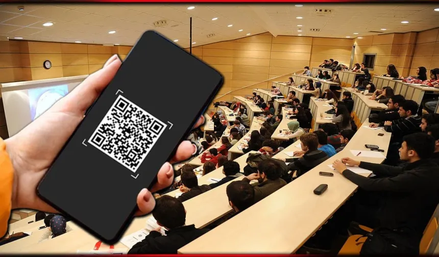Derse geç kalan öğrencilere kötü haber! QR ile yoklama alınacak