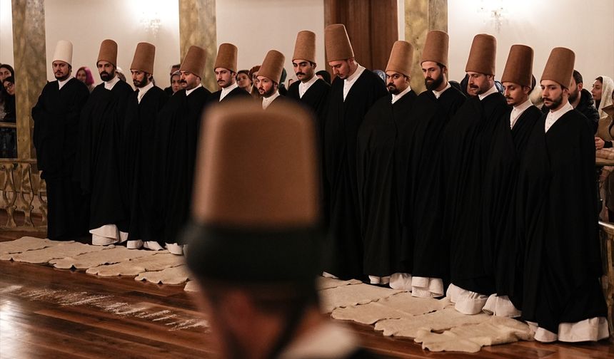 Yenikapı Mevlevihanesi'nde Sema Mukabelesi yapıldı