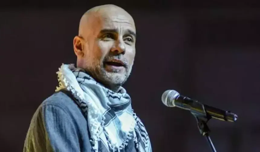 Barselona’daki Filistin’e yardım etkinliğinde konuşan Pep Guardiola:“Selamünaleyküm''
