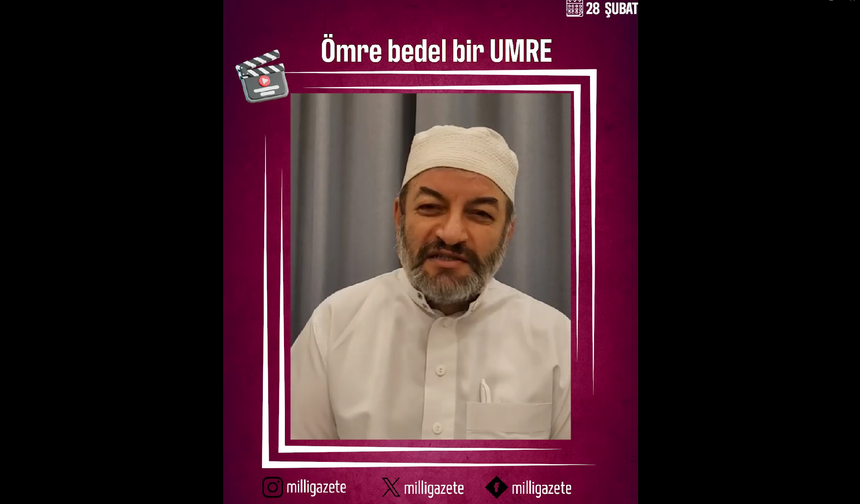 Ömer Arif Hoca'dan Kâbe’nin gölgesinde birlik çağrısı!