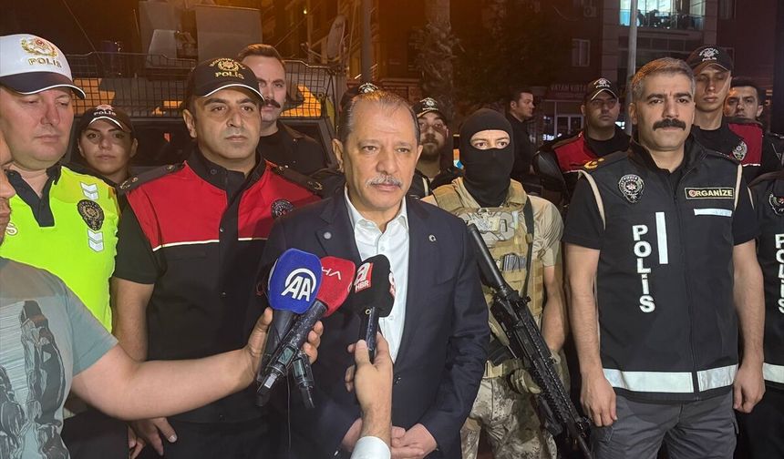 İstanbul Emniyet Müdürü Yıldız, Esenyurt'ta gerçekleştirilen denetime katıldı