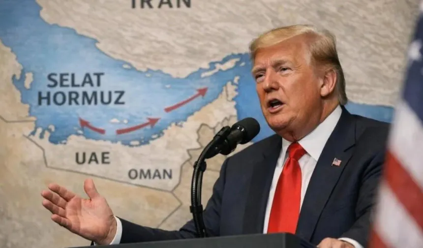 Trump'tan Hürmüz Boğazındaki tüm mayınlar temizlendi iddiası!