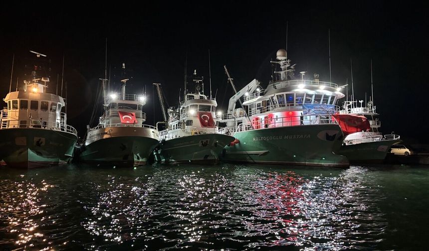Karadenizli balıkçılar 'Vira bismillah' dedi