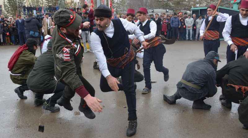 Aşkale'nin Ermeni çetelerin işgalinden kurtuluşunun 100'üncü yılı kutlandı
