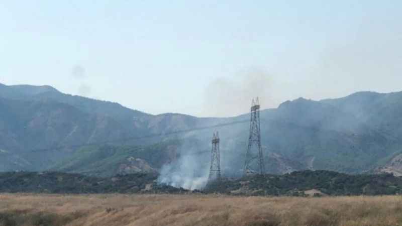 Bingöl’de orman yangını