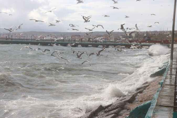 Tekirdağ'da deniz ulaşımına lodos engeli-3