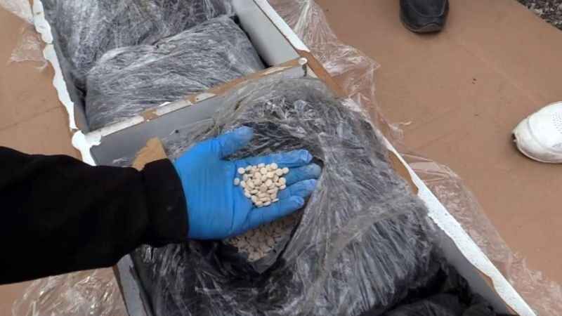 Mersin'de zehir tacirlerine büyük darbe! 94 kilo 760 gram uyuşturucu hap ele geçirildi 