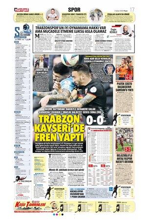 Spor haberleri: 2 Şubat 2025 gazete manşetleri