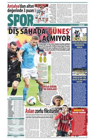 Spor haberleri: 2 Şubat 2025 gazete manşetleri