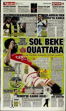 Spor haberleri: 2 Şubat 2025 gazete manşetleri
