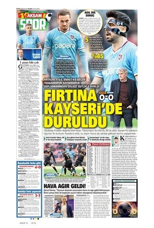 Spor haberleri: 2 Şubat 2025 gazete manşetleri