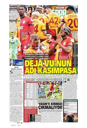 Spor haberleri: 3 Mart 2025 gazete manşetleri