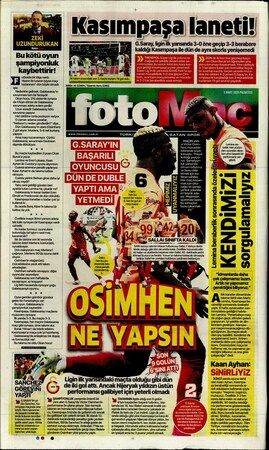 Spor haberleri: 3 Mart 2025 gazete manşetleri