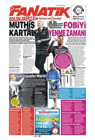 Spor haberleri: 3 Mart 2025 gazete manşetleri