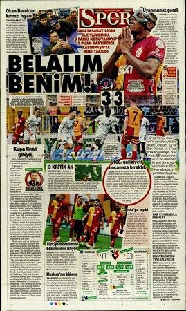 Spor haberleri: 3 Mart 2025 gazete manşetleri