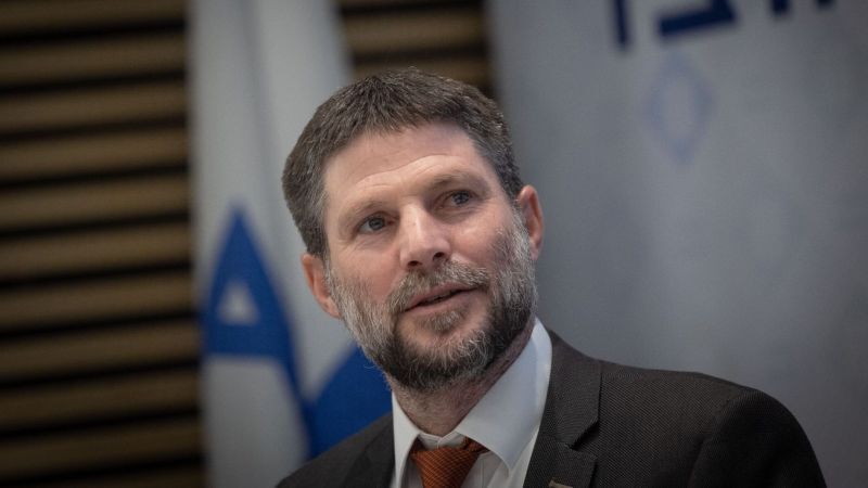 Cehenneme çok yakışacaksın Smotrich: “Gazze’ye bir buğday tanesi giremeyecek”