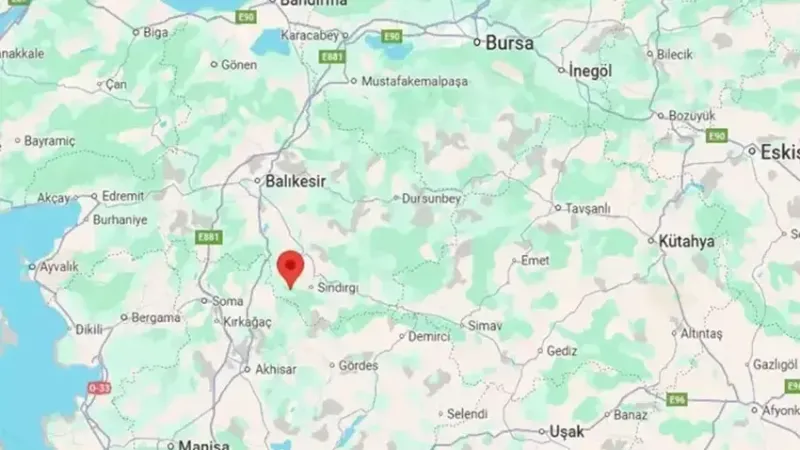 Balıkesir'in Sındırgı ilçesinde 3.5 ve 3.1 büyüklüğünde 2 deprem meydana geldi