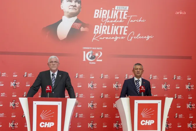 Dervişoğlu’ndan Özel’e destek ziyareti... Özgür Özel: Bu güvencesizlik halinin altında Erdoğan kalır