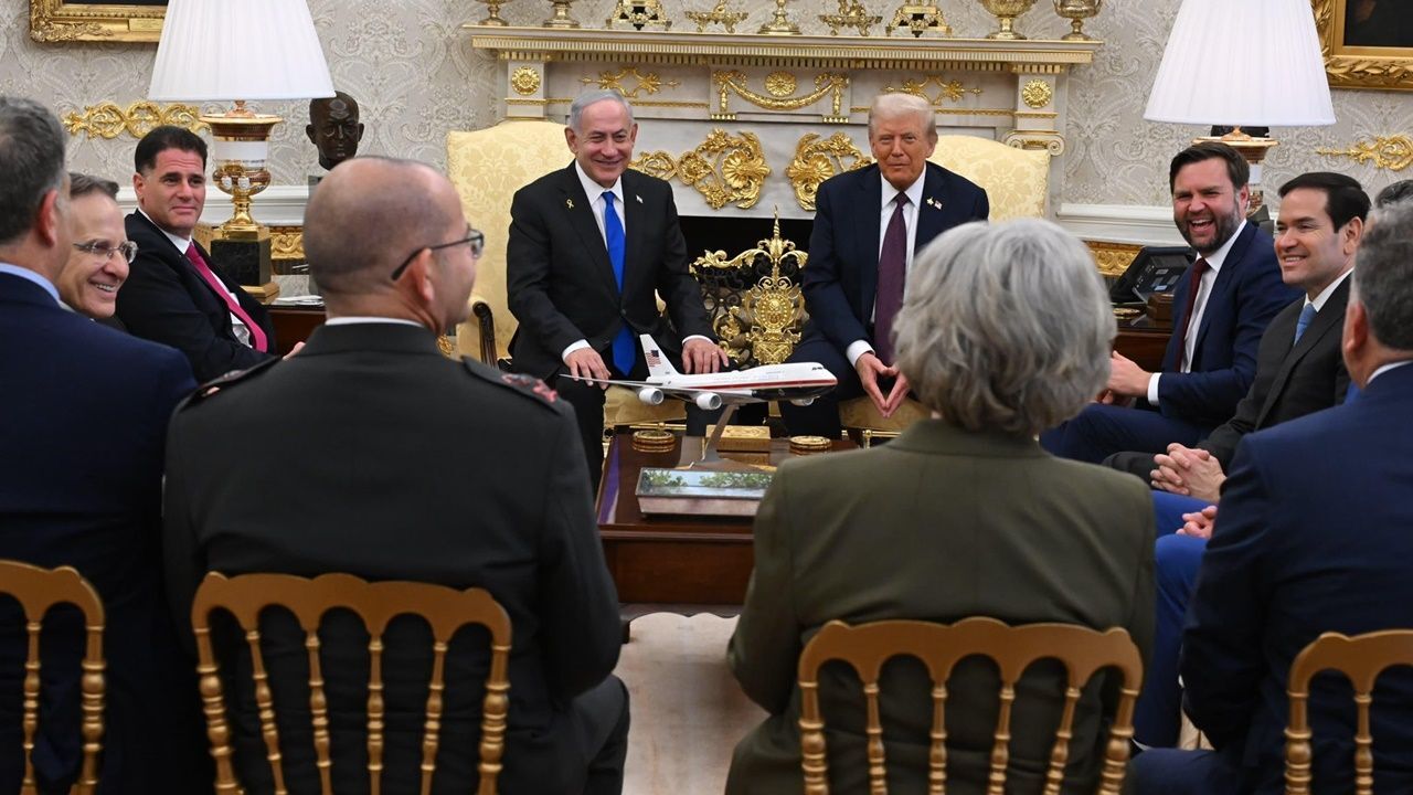 Sözde Gazze Planı açıklandı... Trump, Netahyahu ve bir grup Siyonist oturup plan yaptı ama sözün de Gazze’nin de sahibi HAMAS’tır