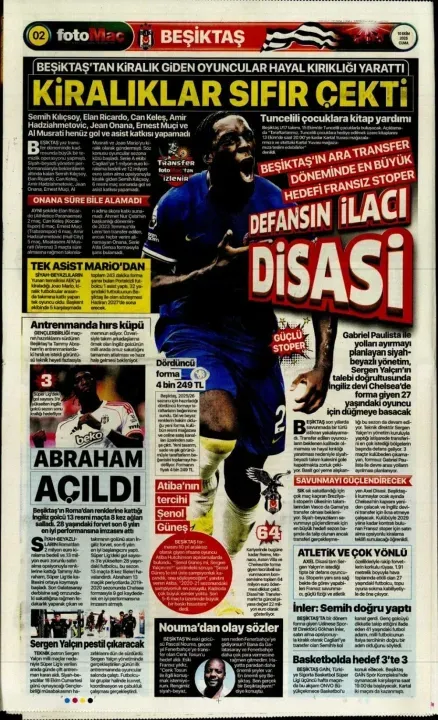 Spor haberleri: 10 Ekim 2025 gazetelerde futbol manşetleri