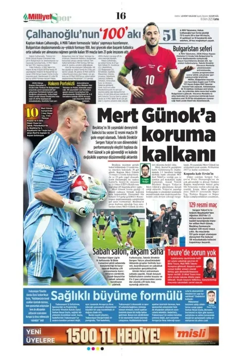 Spor haberleri: 10 Ekim 2025 gazetelerde futbol manşetleri