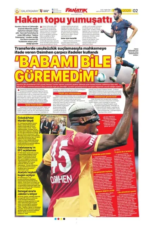 Spor haberleri: 10 Ekim 2025 gazetelerde futbol manşetleri