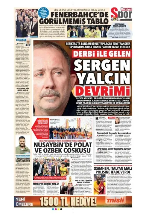 Spor haberleri: 10 Ekim 2025 gazetelerde futbol manşetleri