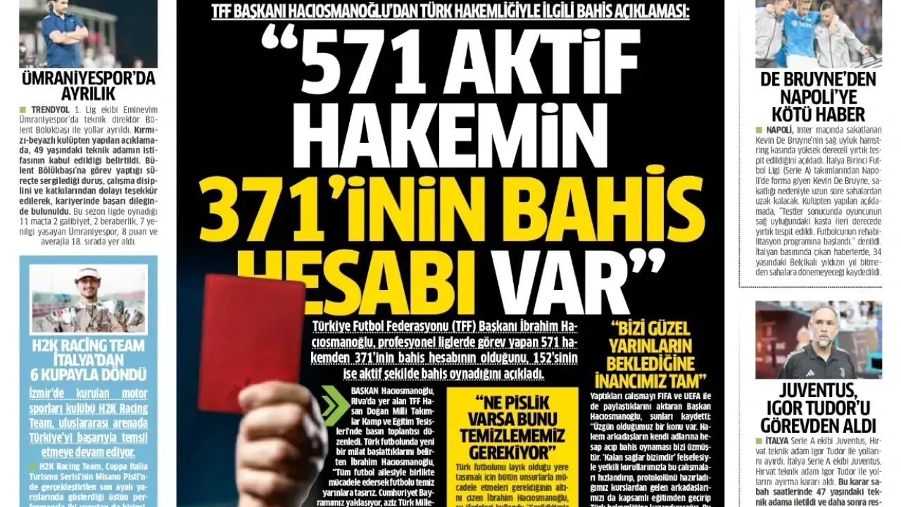 Spor haberleri: 28 Ekim 2025 gazetelerde futbol manşetleri