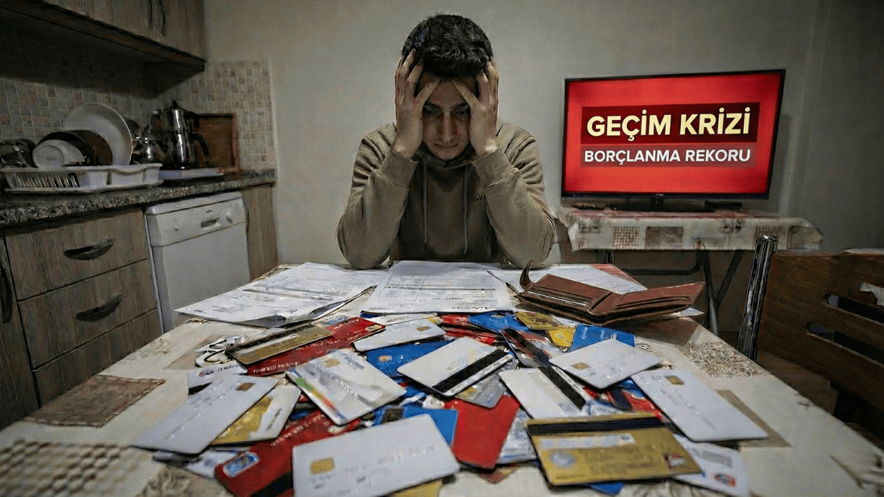 Cüzdanlar Para Değil Kredi Kartı Doldu Artık Borca Yaşıyoruz! Banka Kartlarında Rekor Üstüne Rekor
