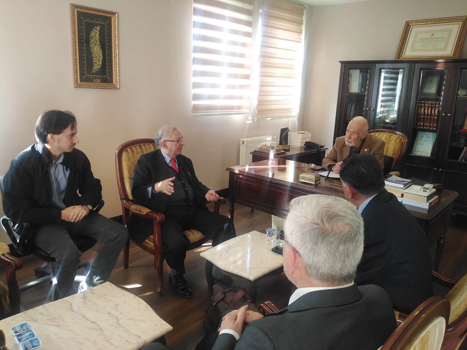 Dünya Keşmir Farkındalık Forumu Genel Sekreteri Fai, Esam’ı Ziyaret Etti! (2)