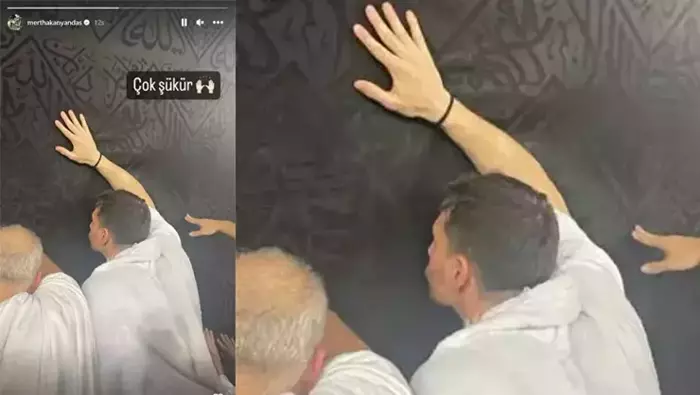 Fenerbahçe'nin Kaptanı Umreye Gitti! Mert Hakan Yandaş'tan Kabe Paylaşımı (12)