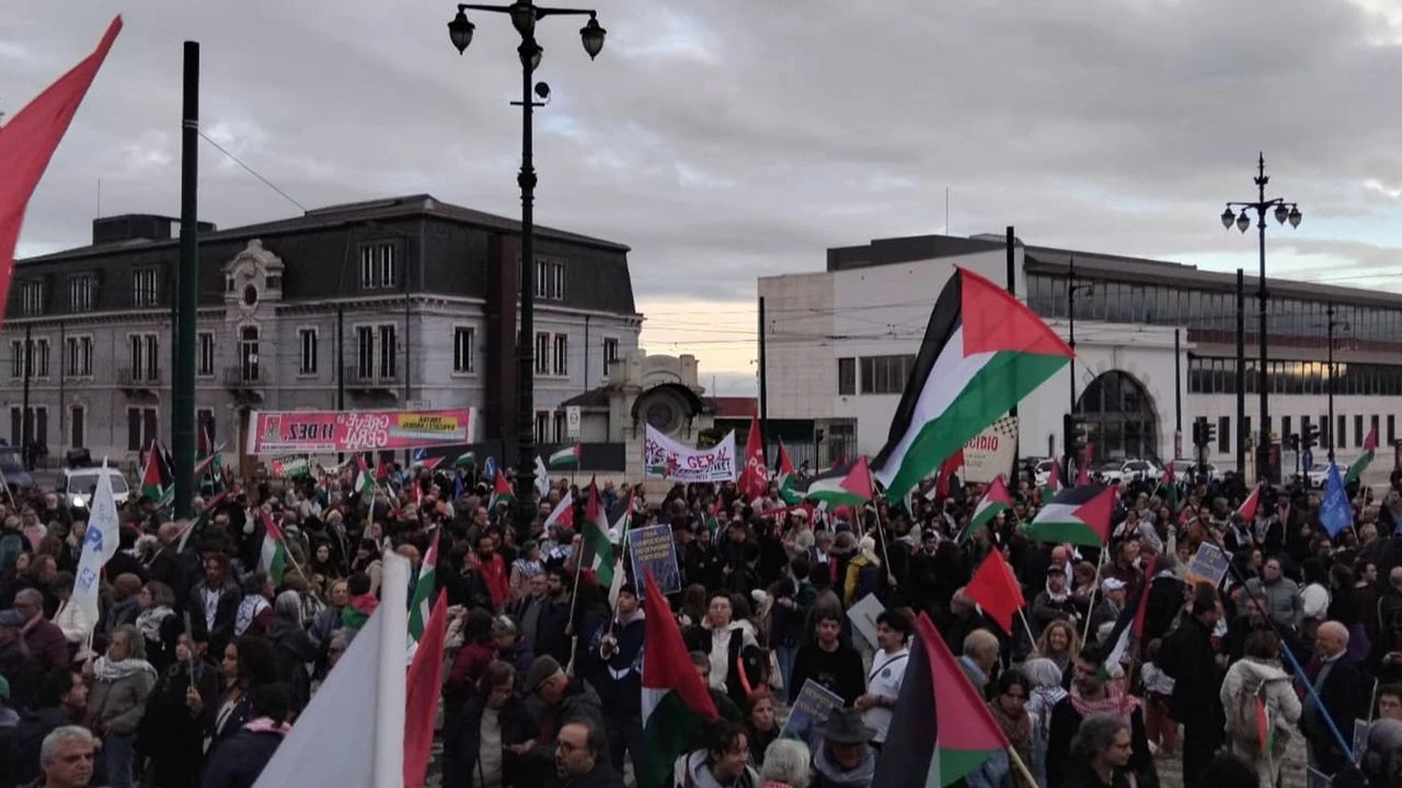 Filistin Ispanya Gösteri