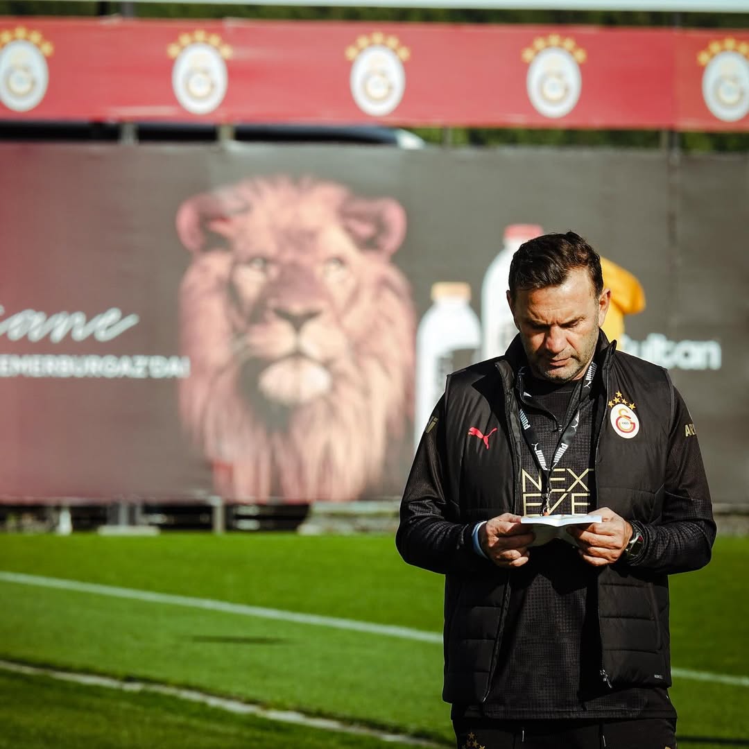 Galatasaray, Gençlerbirliği'ne Çalışıyor Antrenmandan Görüntüler (4)