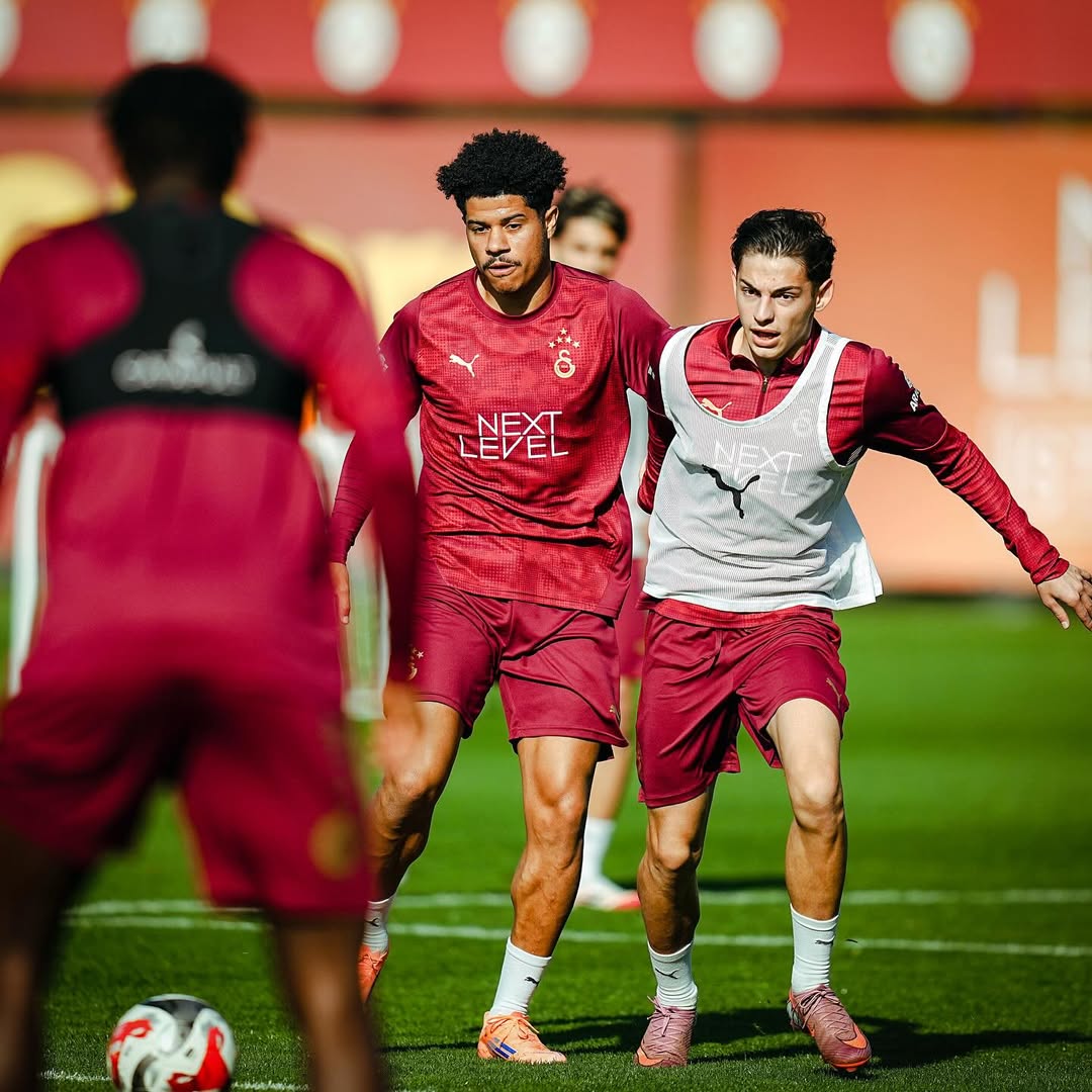 Galatasaray, Gençlerbirliği'ne Çalışıyor Antrenmandan Görüntüler (5)