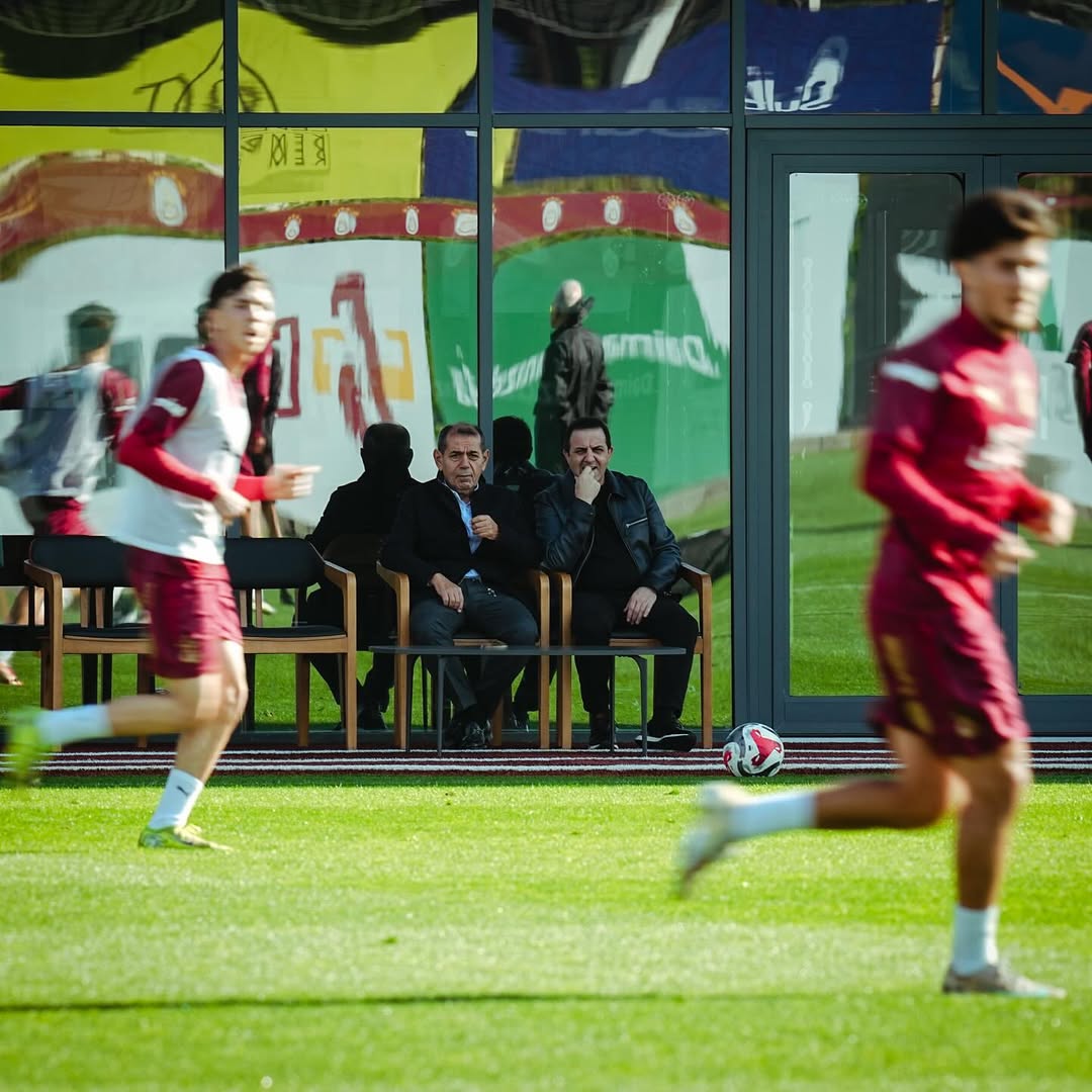 Galatasaray, Gençlerbirliği'ne Çalışıyor Antrenmandan Görüntüler (7)