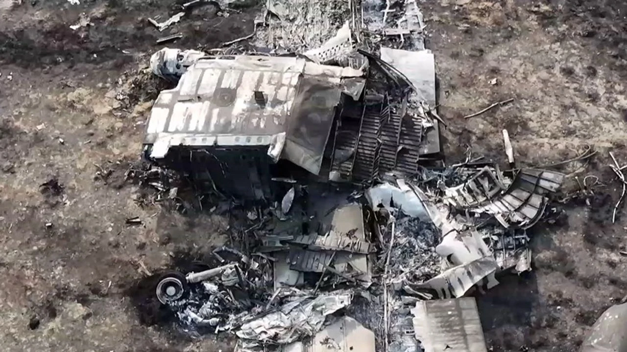 Gurcistanda Dusen Ucak 1