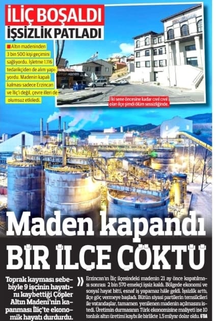 Hayırdır! Birinci Sayfadan Pr Kime Altın’ı Kazıyınca Acaba Ne Çıkacak Altın Madeni Ihalesi Kimde Kalacak (3)